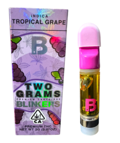 Tropical grape indica blinker disposable